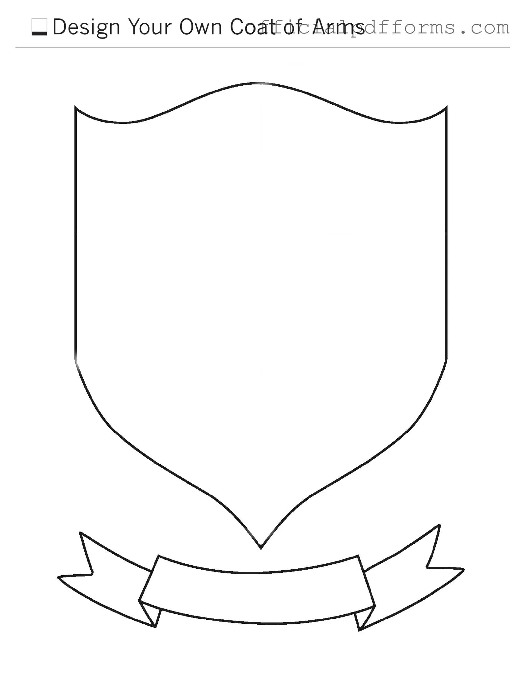 Fill in a Valid Coat Of Arms Form