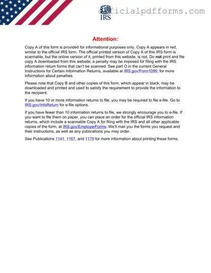 Fill in a Valid IRS 1099-MISC Form